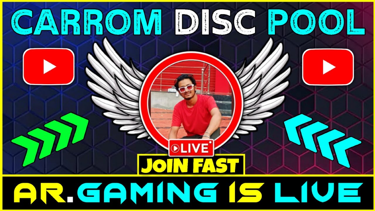 @Ar.Gaming is carrompool gaming live!