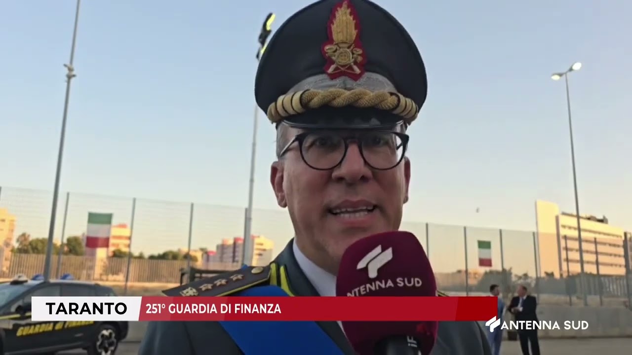 26 GIUGNO 2025 - TARANTO - 251° GUARDIA DI FINANZA