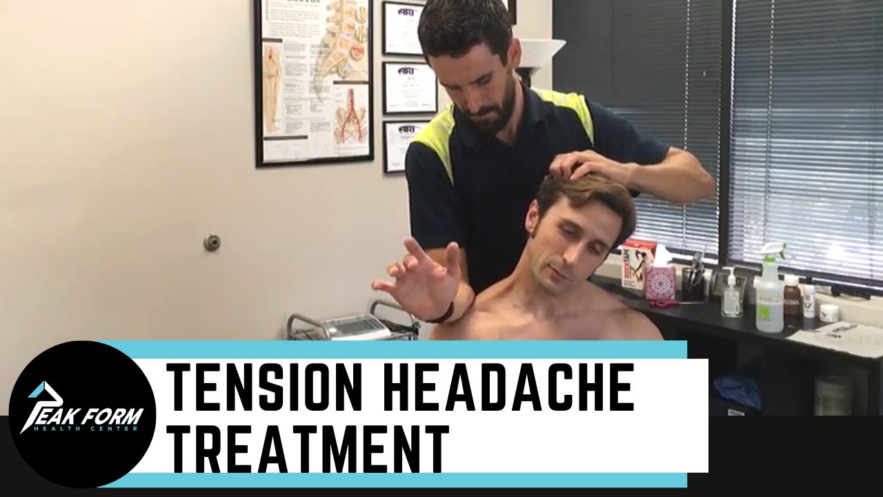Tension Headache Treatment San Diego Graston Chiropractor