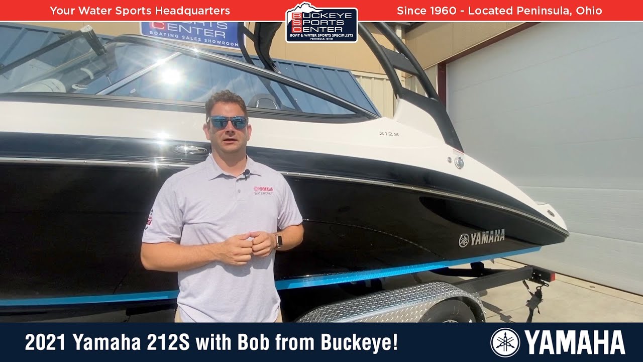 2021 Yamaha 212S Walk Around Details With Bob