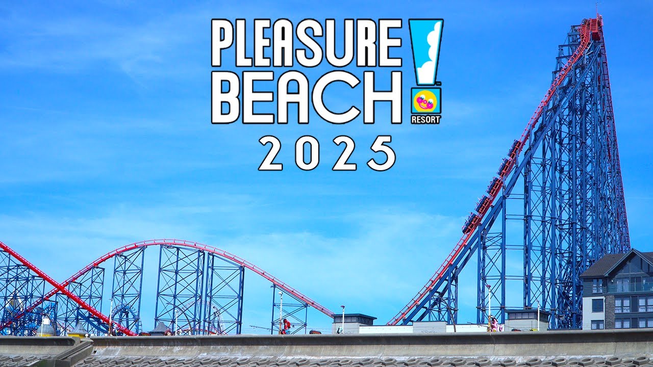 Курорт Blackpool Pleasure Beach в 2025 году