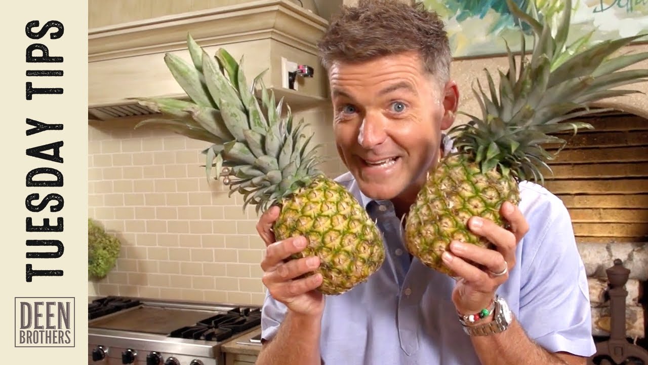 How to Clean-Cut and Core a Pineapple - Quick Cooking Class