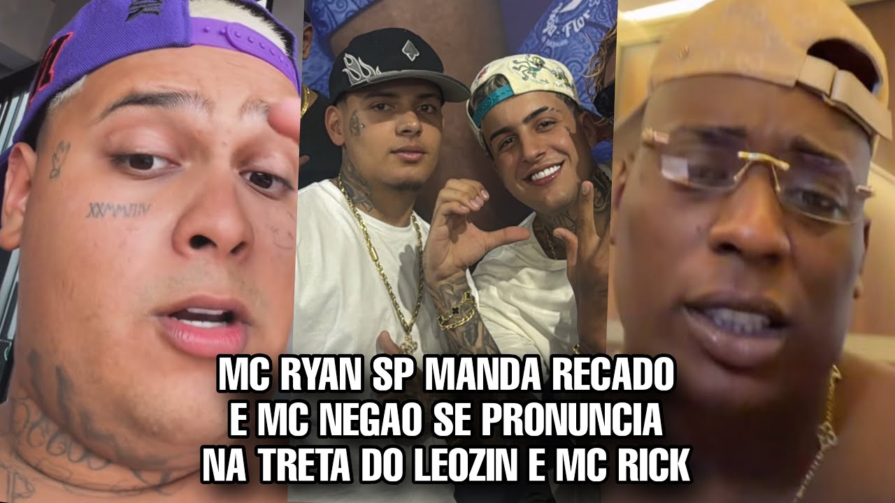 MC RYAN e MC NEGAO ORIGINAL manda recado pro MC RICK e LEOZIN apos TRET4 em BH…