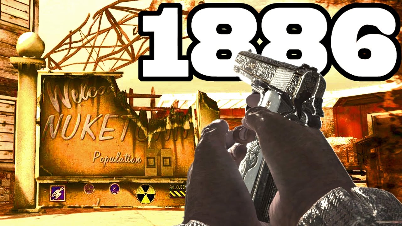 NUKETOWN 1886 ZOMBIES - BURIED WESTERN MASHUP! + BONUS Call of Duty Black Ops 2 Map Remake in WaW