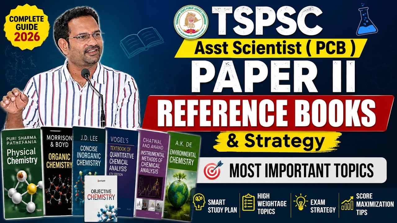 Asst Scientist - Paper II - Reference books, Important topics & Strategy 