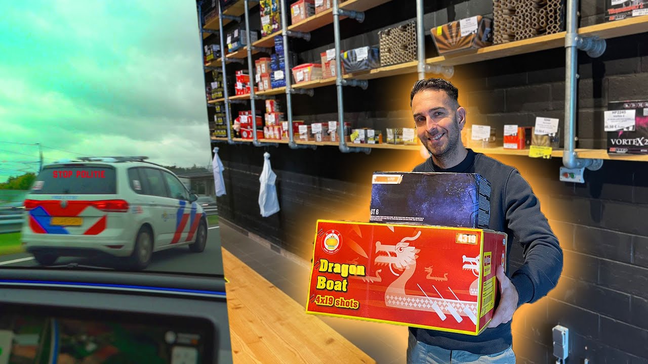 VOOR NIEUW VUURWERK IN BELGIE & GRENS CONTROLES?