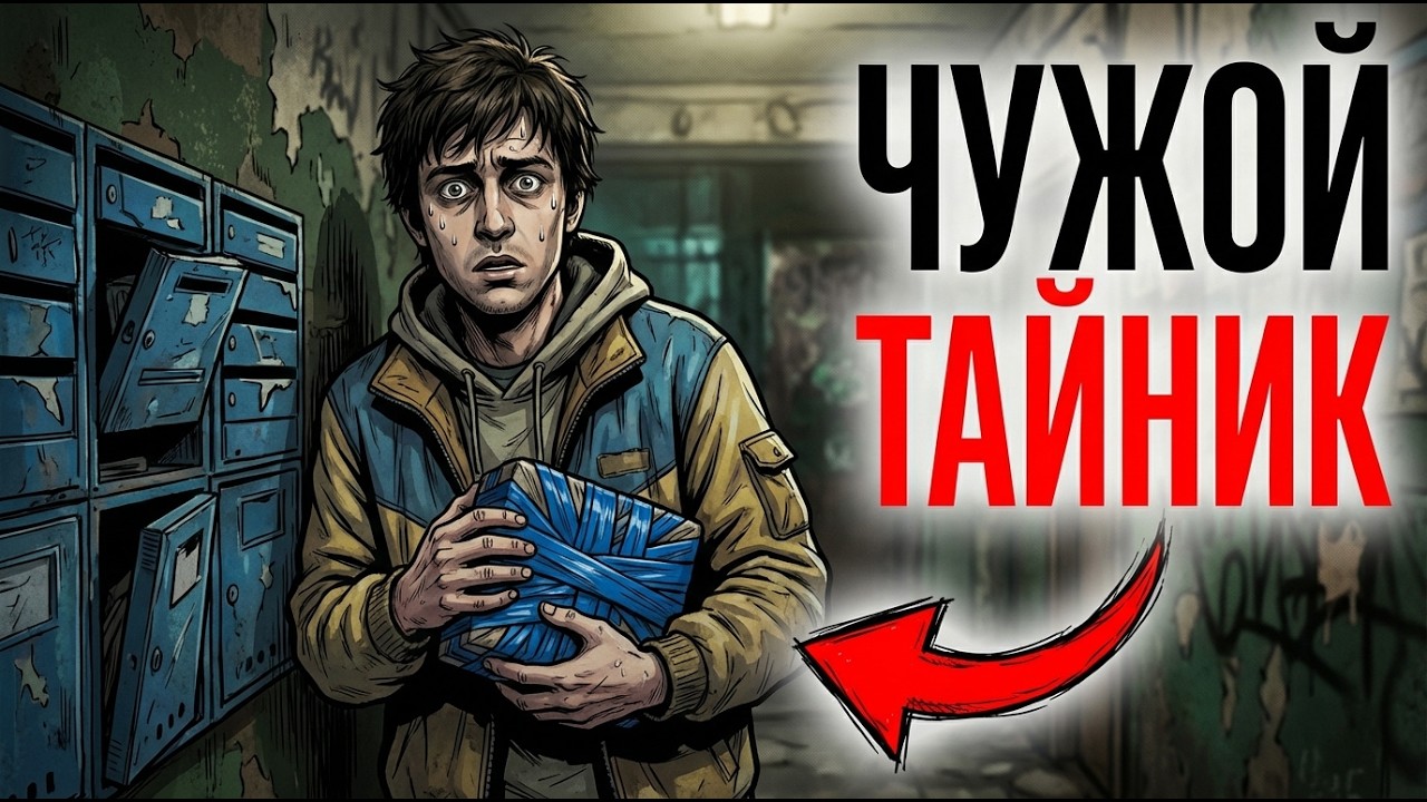 Я НАШЕЛ ЧУЖОЙ ТАЙНИК В ПОДЪЕЗДЕ 😨 История из 90-х