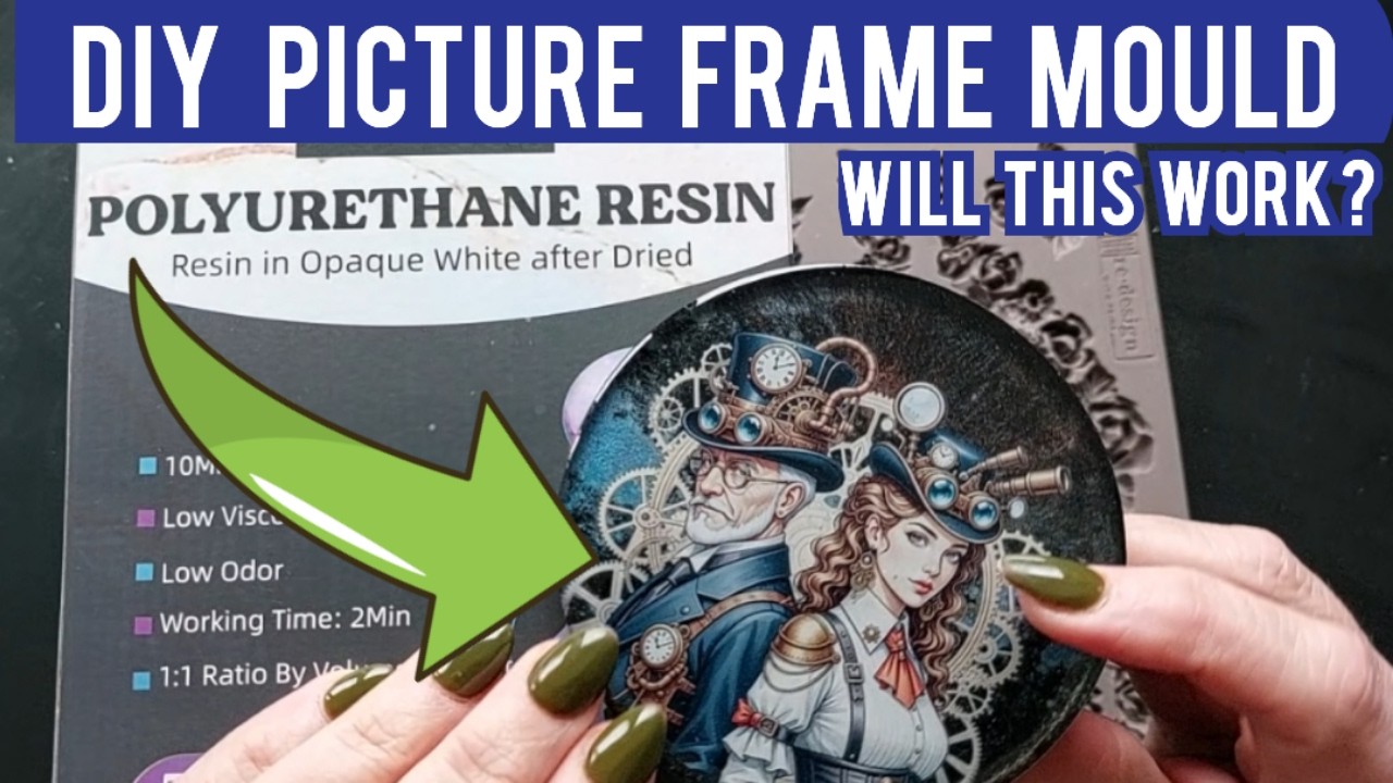 Challenge ACCEPTED - DIY picture frame mould with let's Resin