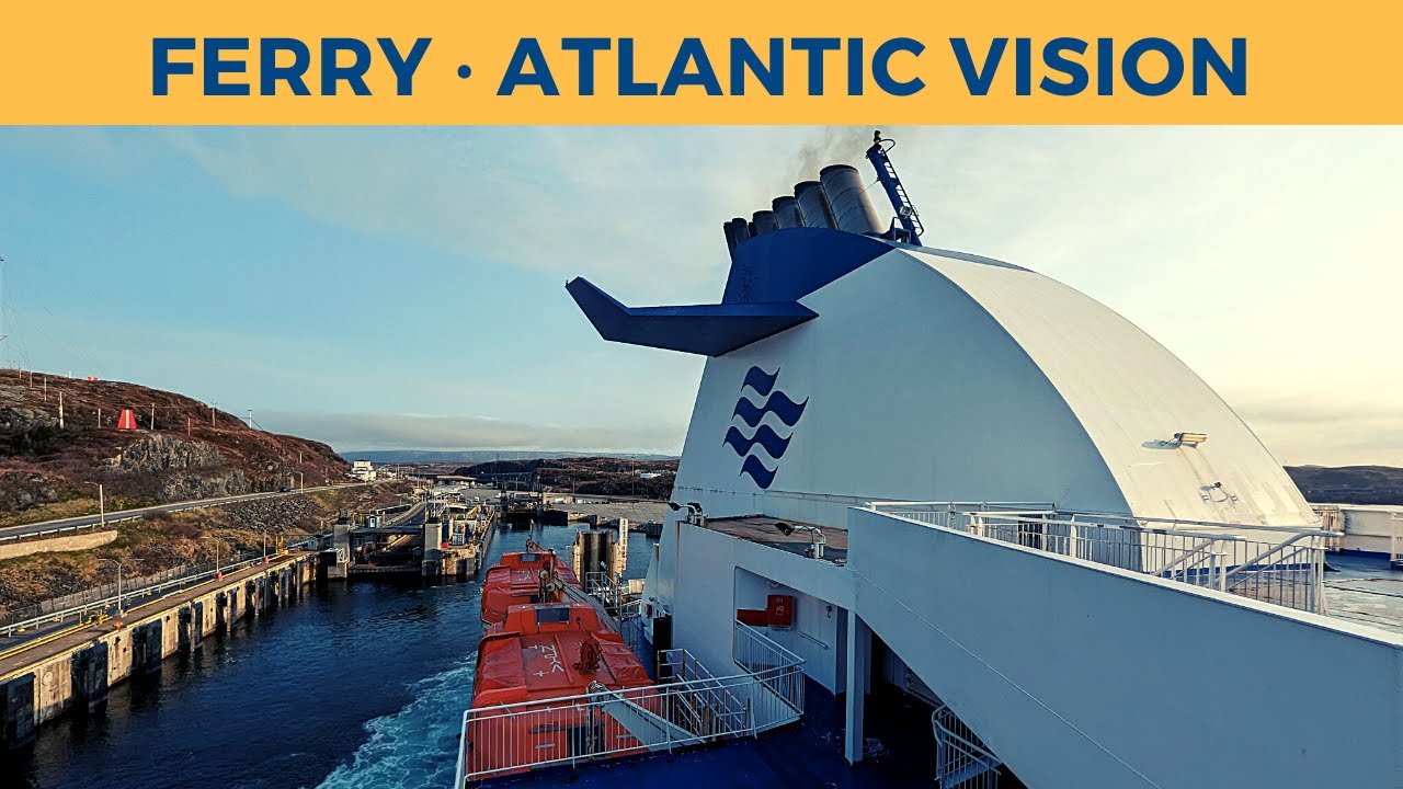 Passage on ferry ATLANTIC VISION, North Sydney - Channel-Port aux Basques (Marine Atlantic)