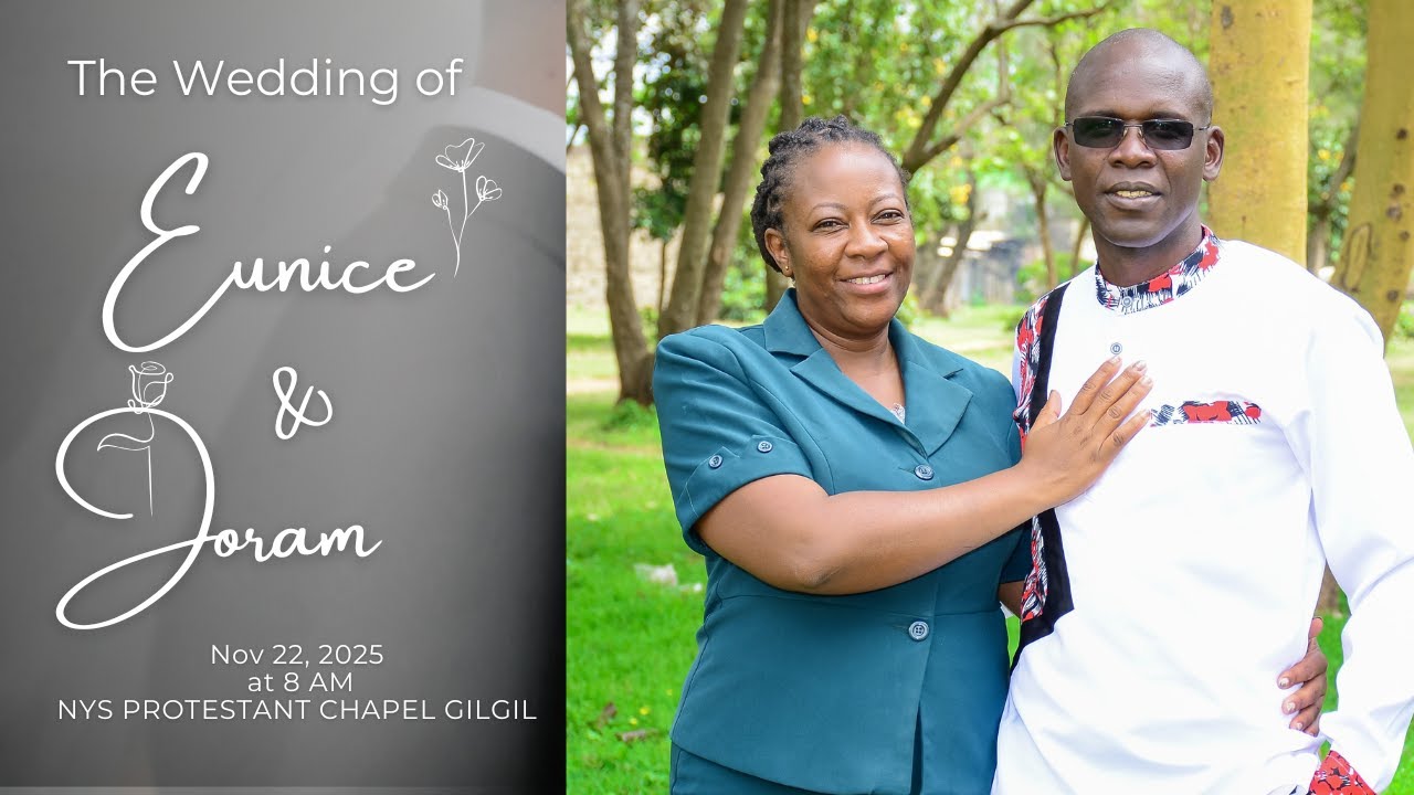 EUNICE AND JORAM WEDDING  AT NYS GILGIL