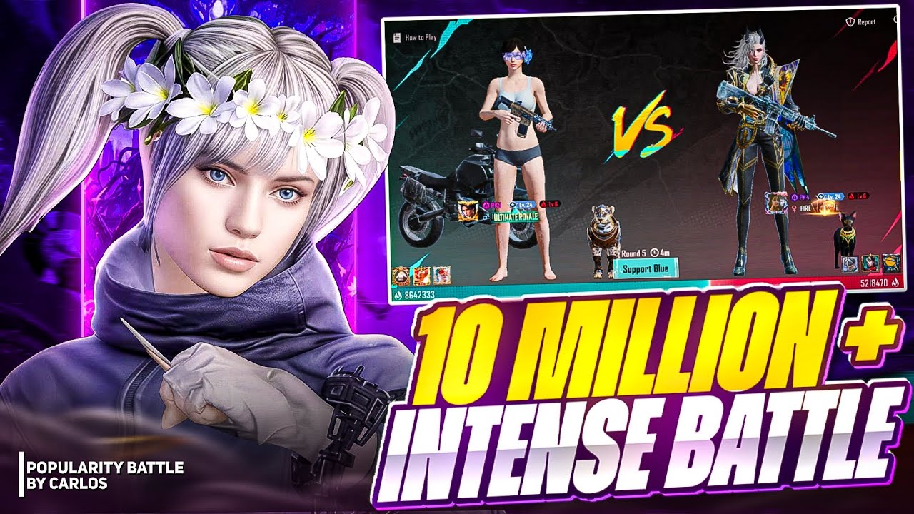 10 MILLION+ POPULARITY 😱 | INTENSE BGMI POPULARITY BATTLE 🔥#bgmipopularity #bgmipopbattle #bgmi 
