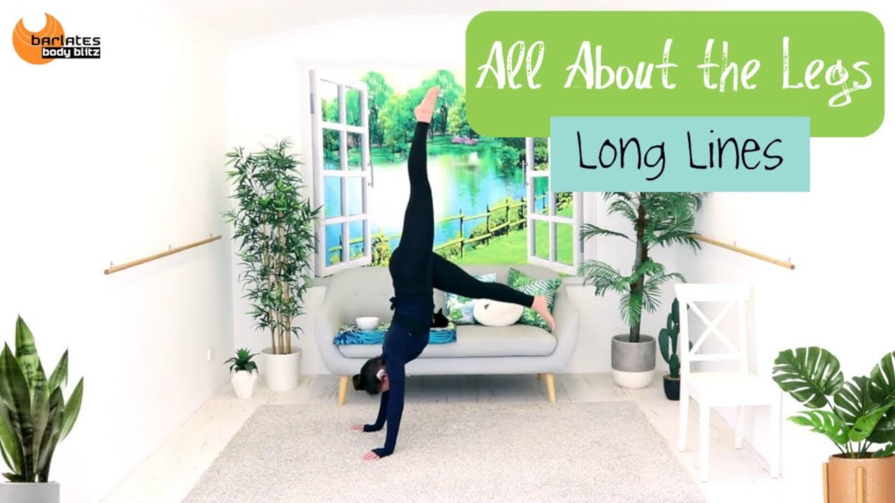 40 Min Streamlined Thighs Chair & mat Workout - BARLATES BODY BLITZ All About The Legs Long Lines