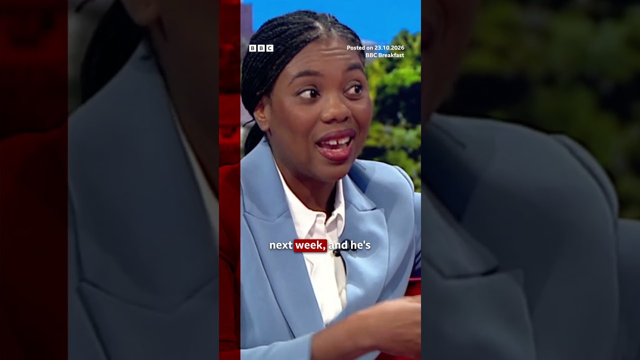 'How's the PM got time to go on Gogglebox?', asks Tory leader Kemi Badenoch. #BBCPolitics #BBCNews