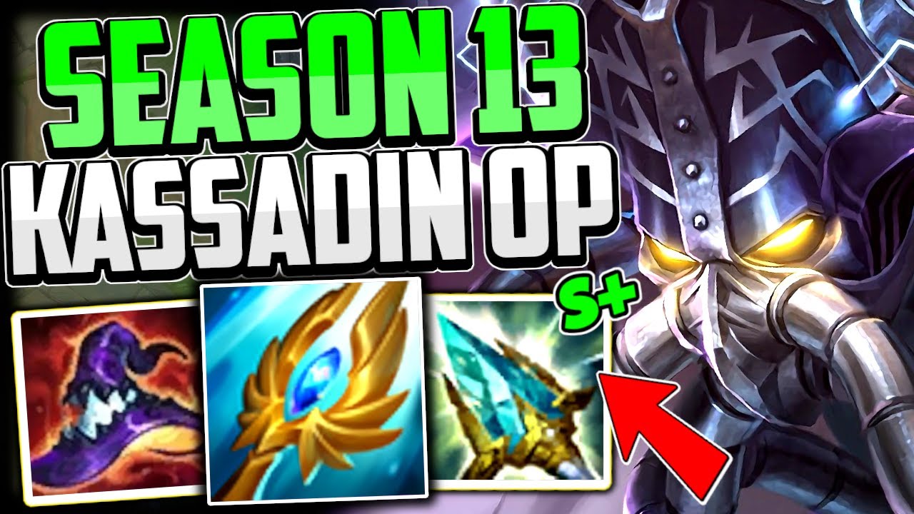 KASSADIN IS NOT BALANCED🔥 (ROA TOO STRONG😈) How to Play Kassadin & CARRY Season 13 League of Legends
