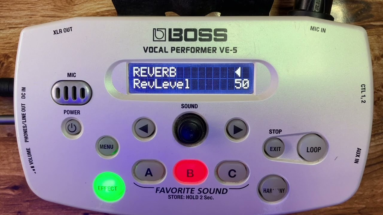 Boss VE-5 reseña consejos Prácticos