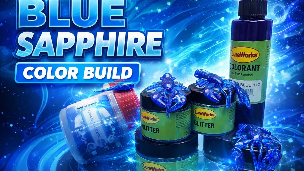 👉 This Blue Sapphire Color Is Unreal 🔥 | Soft Plastic Bait Build