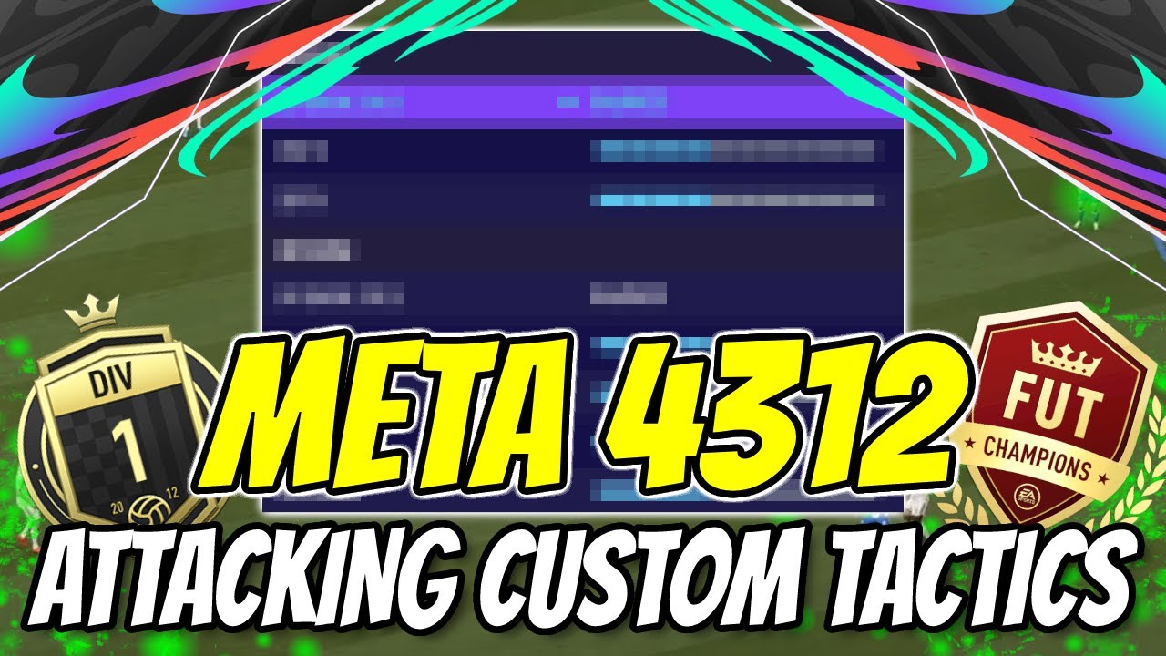 FIFA 21 TOP 200 IN THE WORLD 4312 30-0 PRO CUSTOM TACTICS FIFA ULTIMATE TEAM | HOW TO USE 4312!