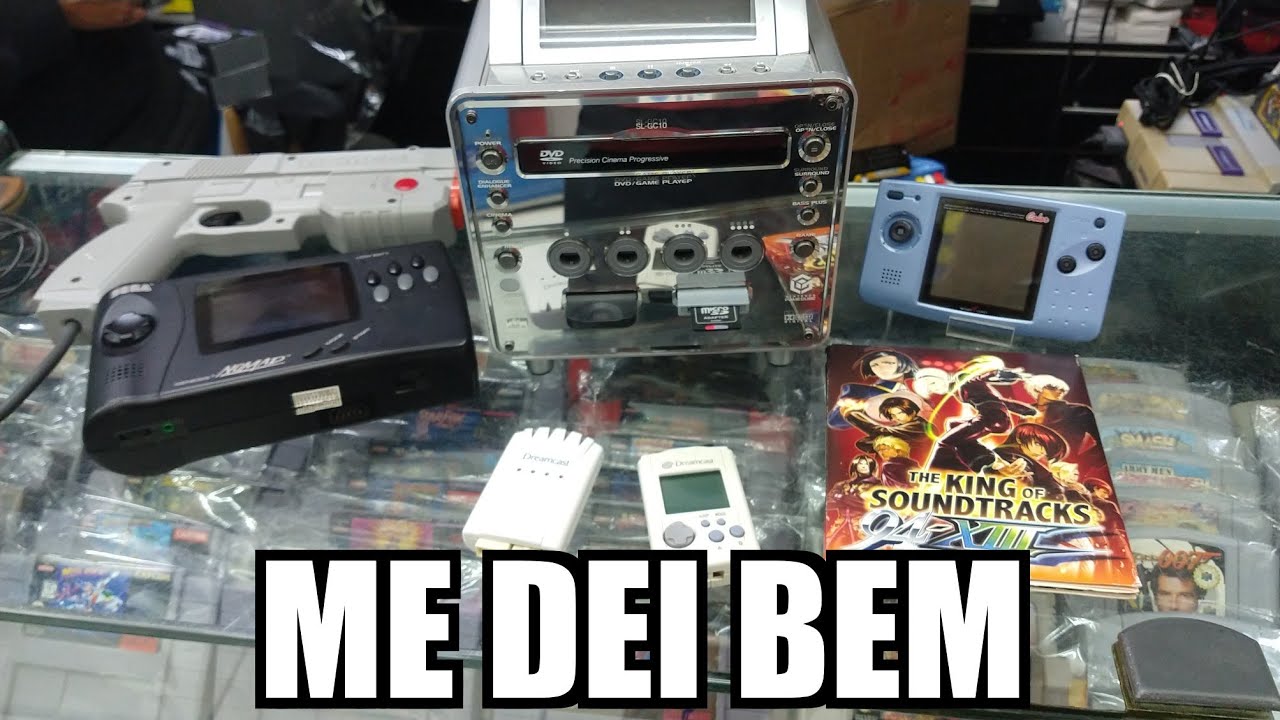 FINALMENTE me dei bem, Caçada gamer na Santa Efigênia e feira do rolo