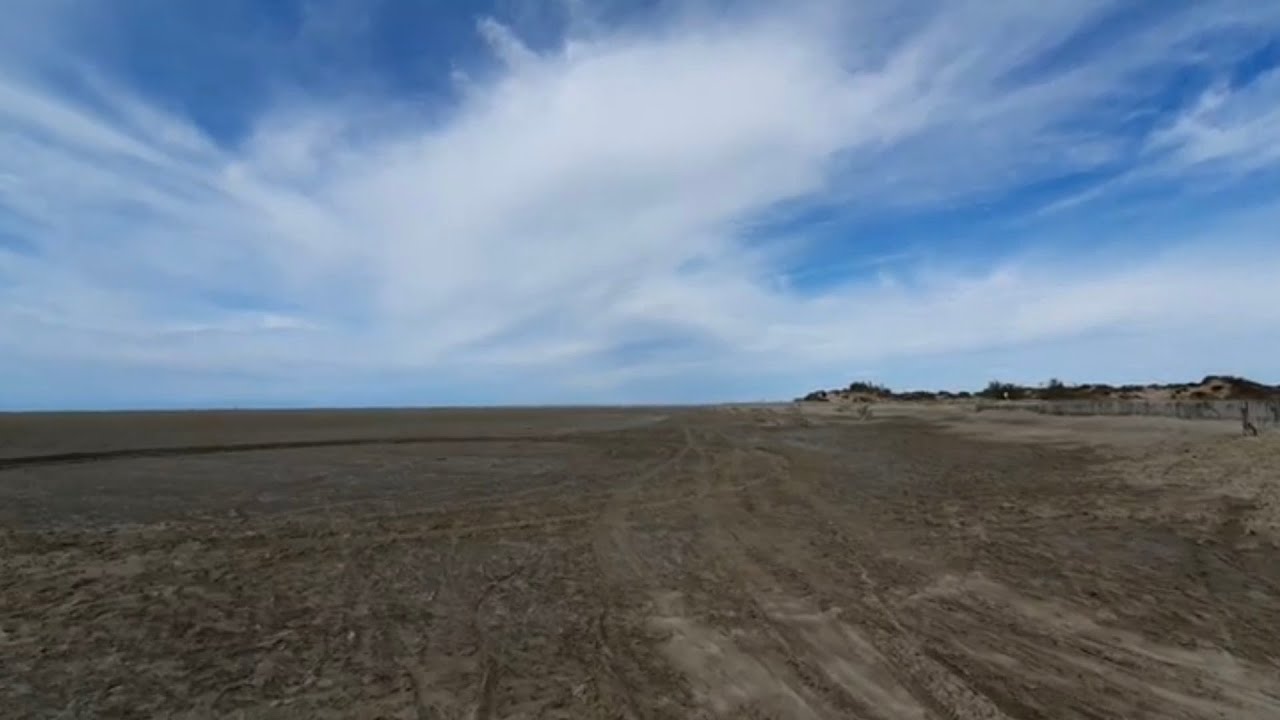 La camargue, le phare de la Gacholle, la plage beauduc, France.