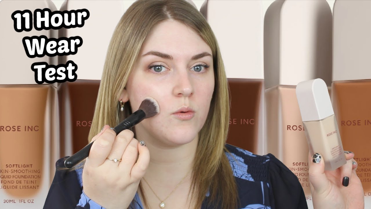 Rose Inc. Softlight Skin-Smoothing Hydrating Foundation | 11 Hour Wear Test