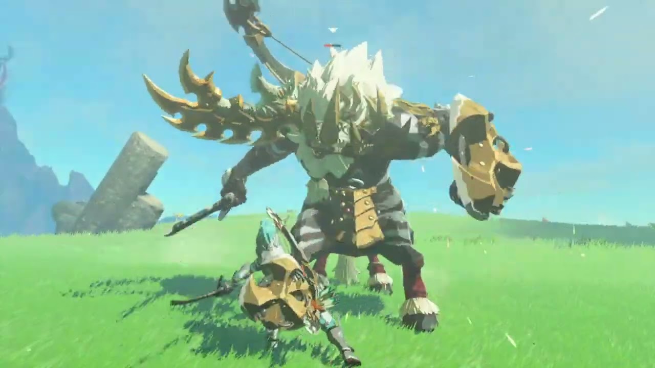 White Lynel Battle - 01