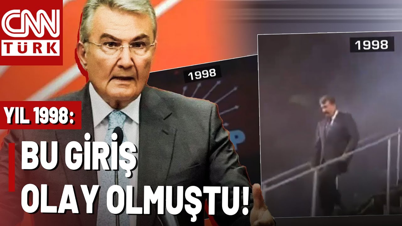 Deniz Baykal'ın O Girişi Olay Olmuştu! Yıl 1998: Baykal'ın Ricky Martinli Girişi!