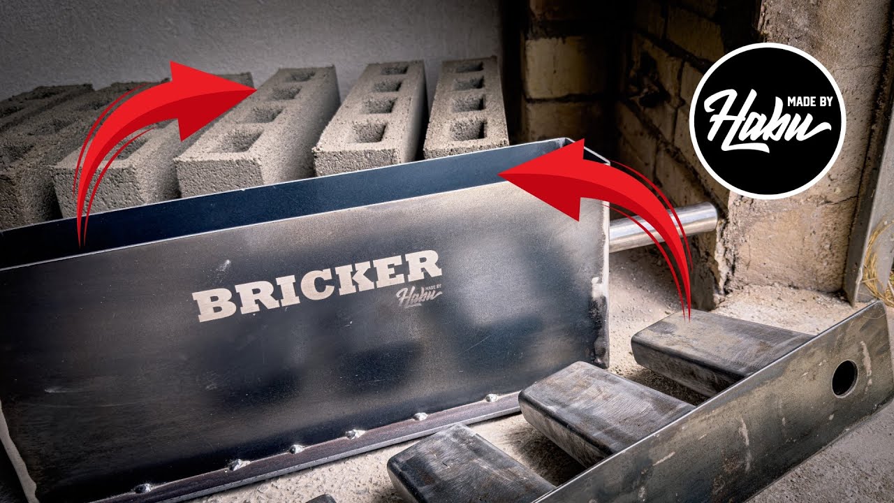 The Bricker | The cheapest way to make concrete blocks!!