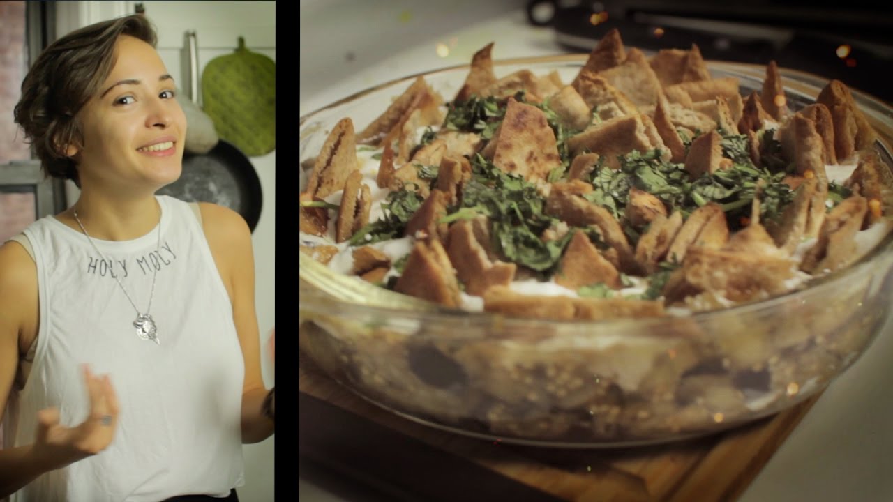 Palestinian Eggplant Fatteh | Sahtein!