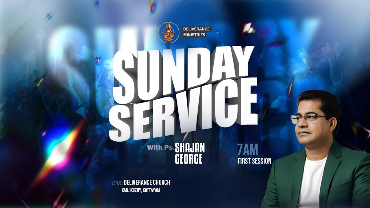 🔴🅻🅸🆅🅴 | Sunday Worship | 04 Jan 2026 |  First Service |  Pr. Shajan George Ministering