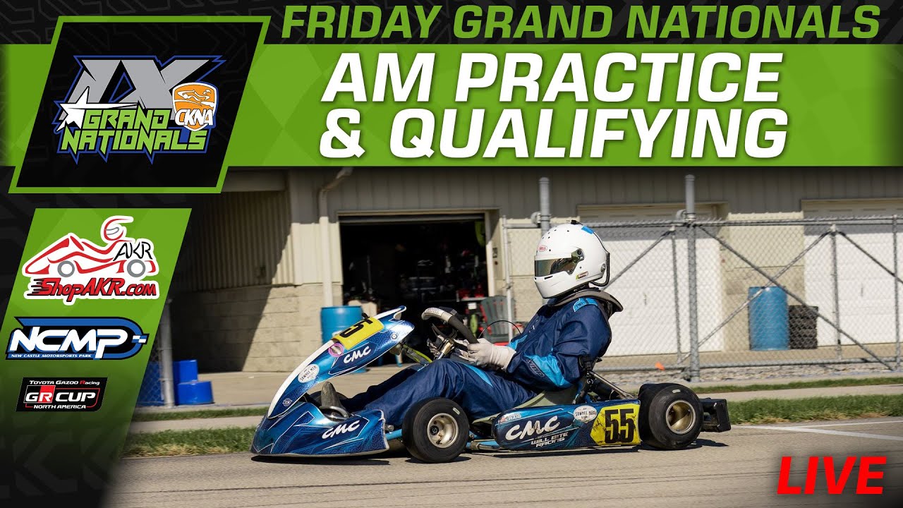2025 CKNA Grand Nationals | New Castle, IN | Friday AM - Practice & Qualifying