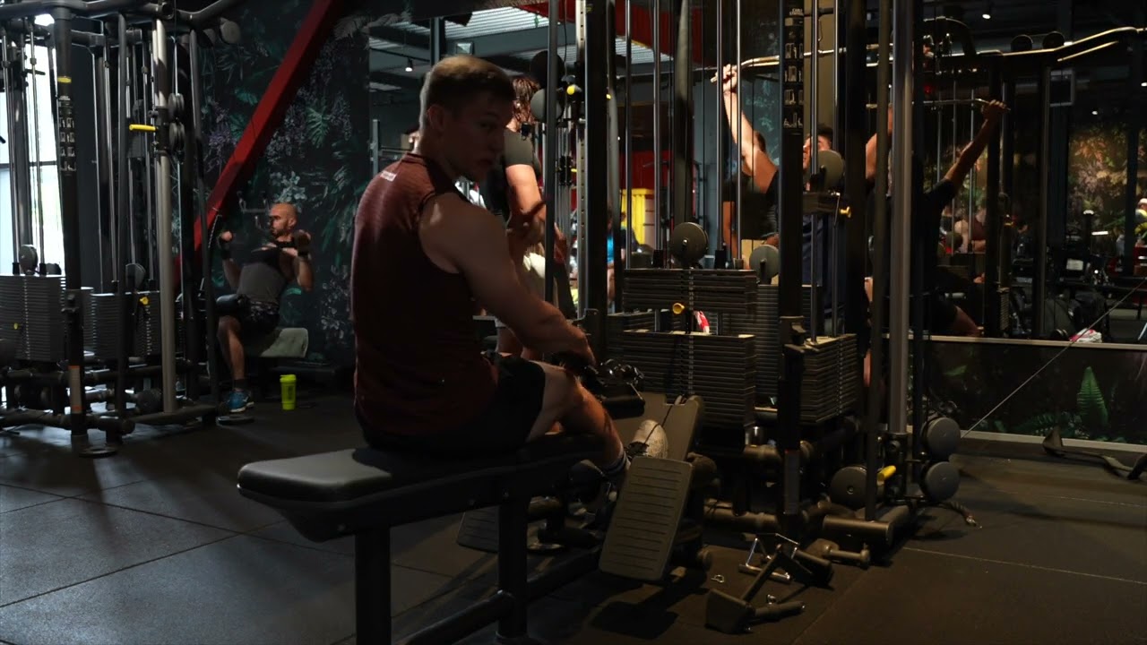 Seated Row (unilatéral option) - Tirage Horizontal poulie/machine ou maison (élastique)
