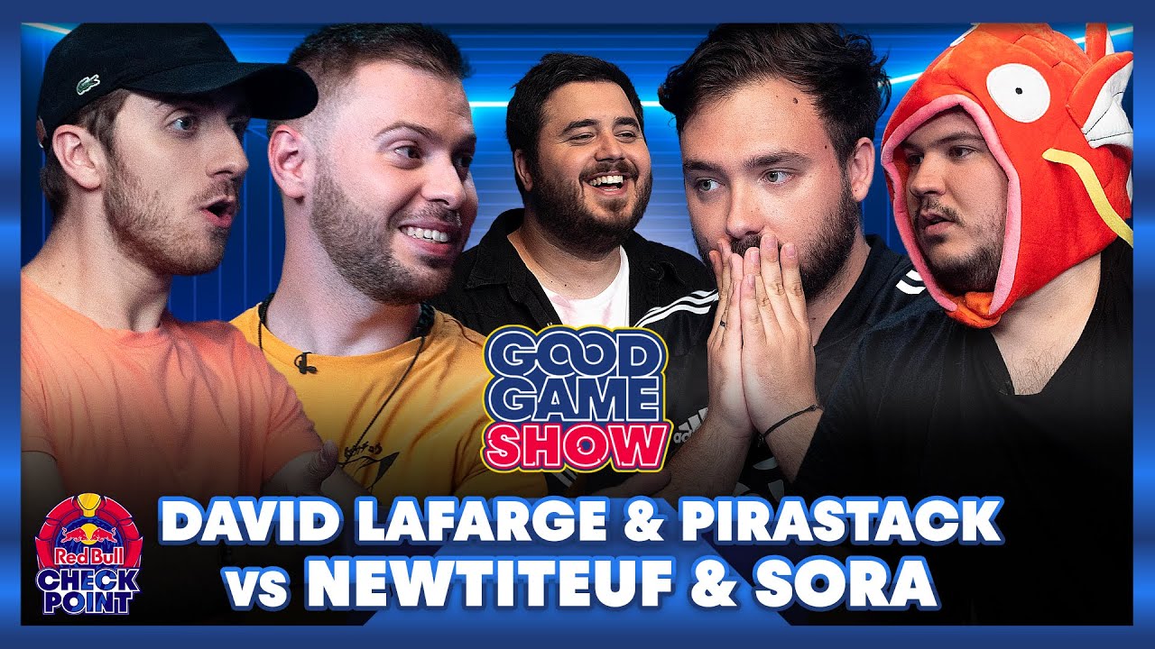 David Lafarge & Pirastack vs NewTiteuf & Sora - Good Game Show sp&eacute;cial Pok&eacute;mon