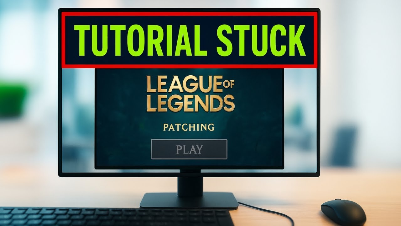 League of Legends зависает на экране обновления обучения