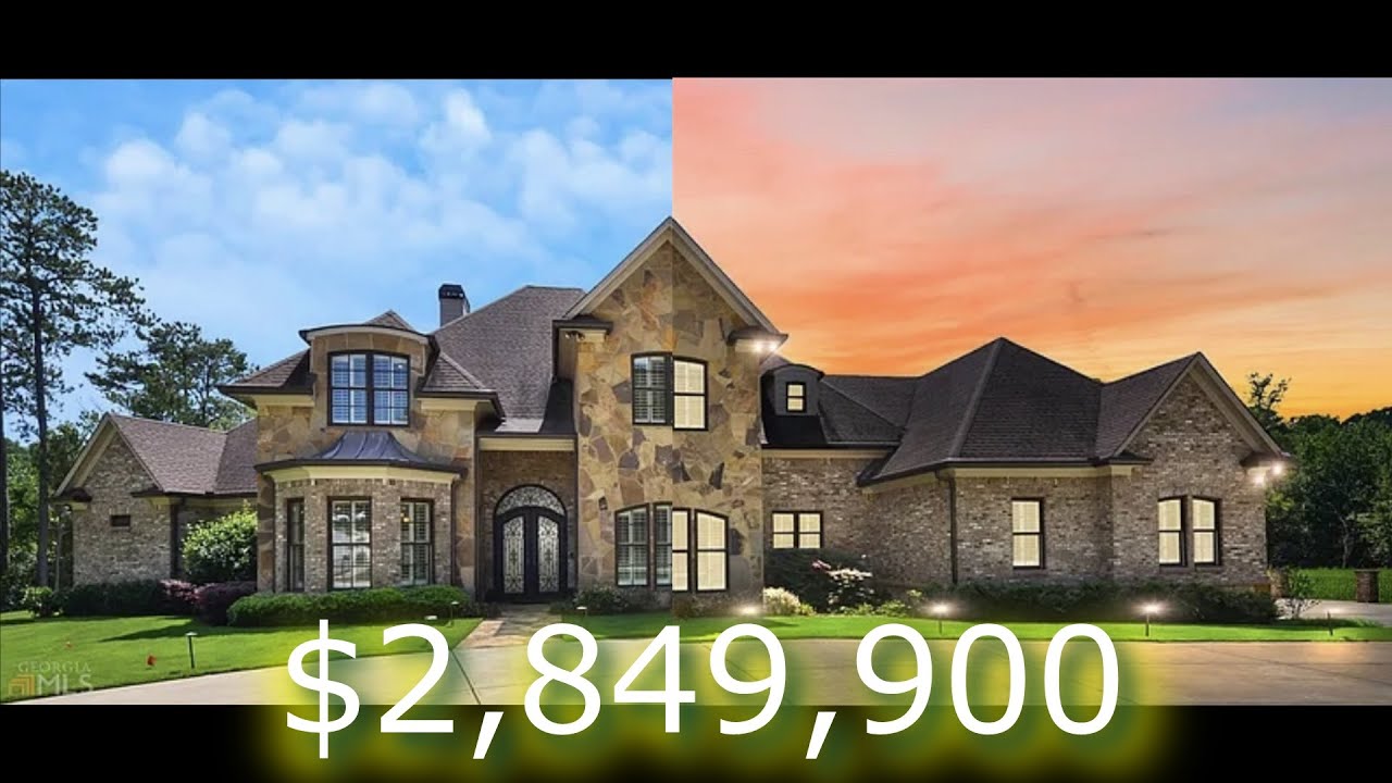 Inside a $2,849,900 Beautiful European Style Mansion in Mableton Georgia! Custom Built