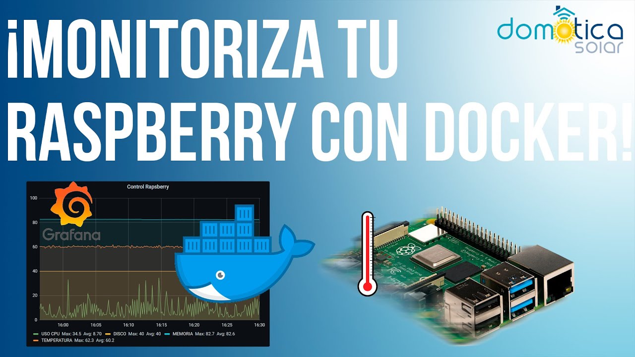 Monitoriza tu Raspberry. Controla temperatura y demás. Con NodeRed en Docker. Crontab y Scripts