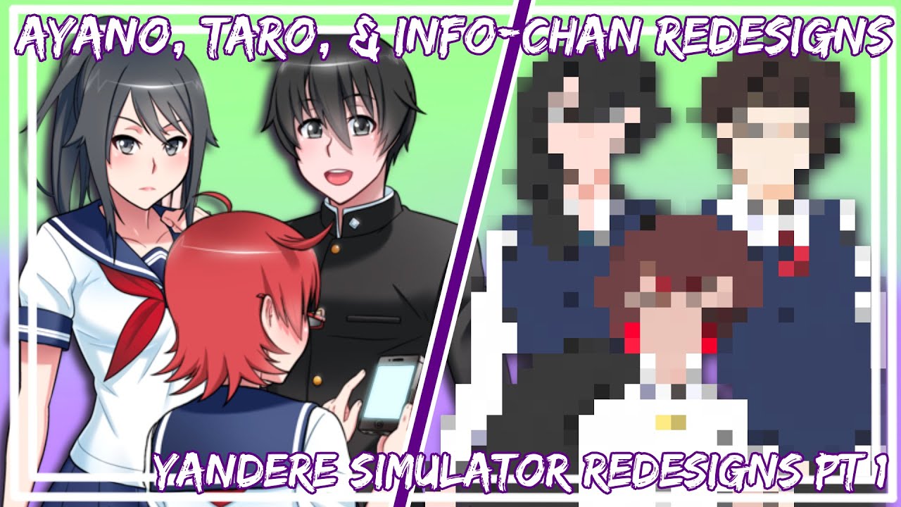 The Yandere, the Senpai, and the Informant || YanSim redesign/rewrite (+voiceover)