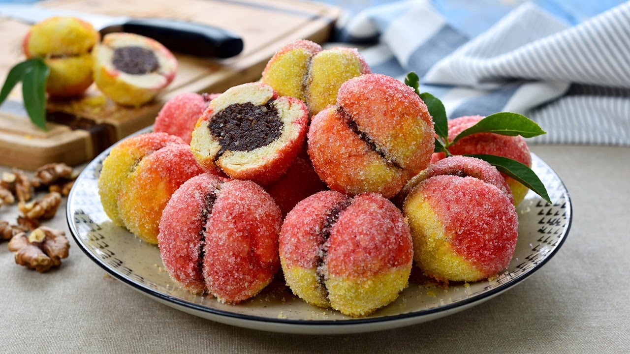 PIERSICI UMPLUTE | Cea Mai FRAGEDA Prajitura a Copilariei cu Crema de Nuca 🍑