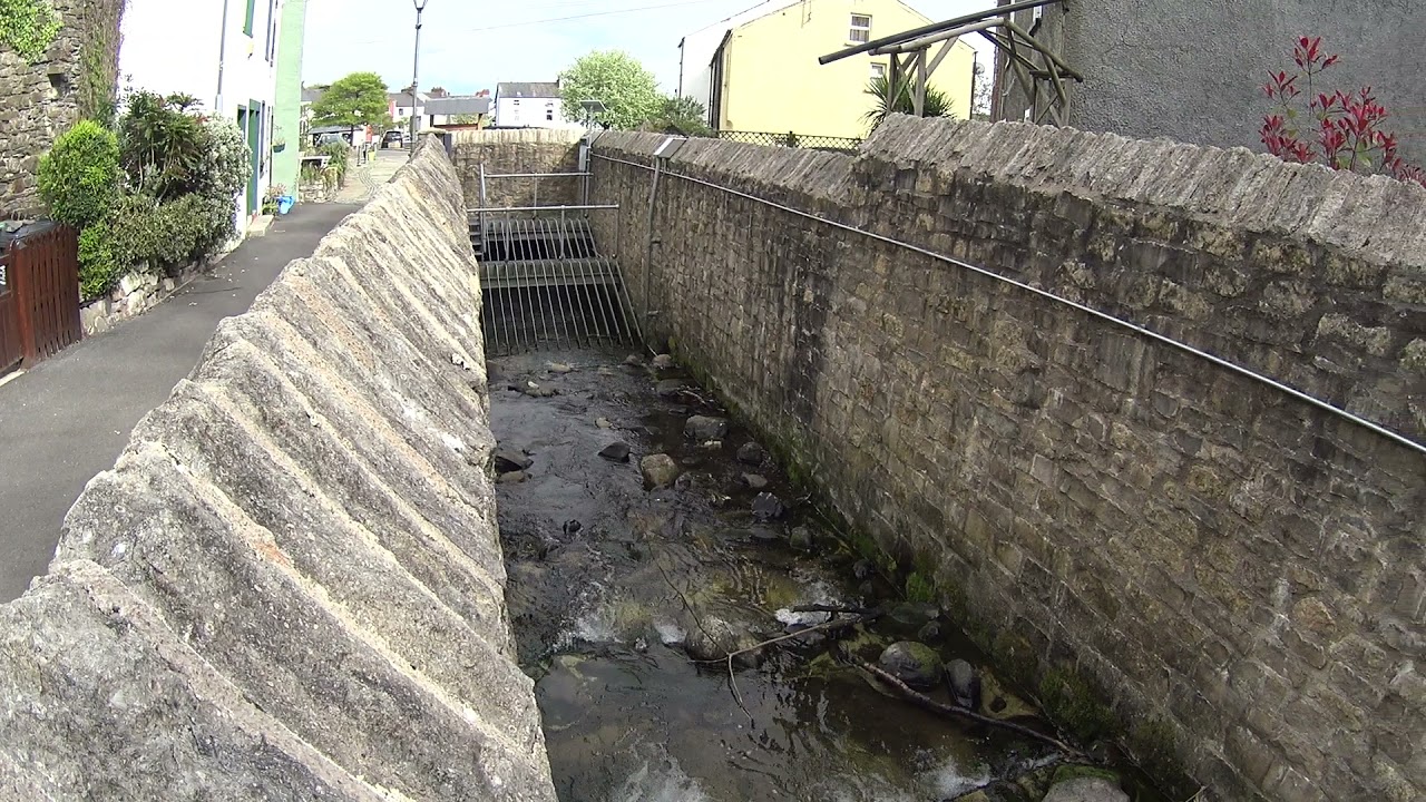 Laurel and Hardy, The Gill, Ulverston, Cumbria, North West, UK.