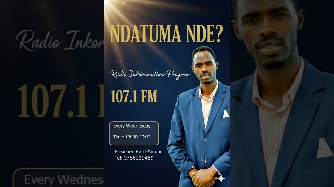 ICYIGISHO  NDATUMA NDE? BY EV. D'AMOUR