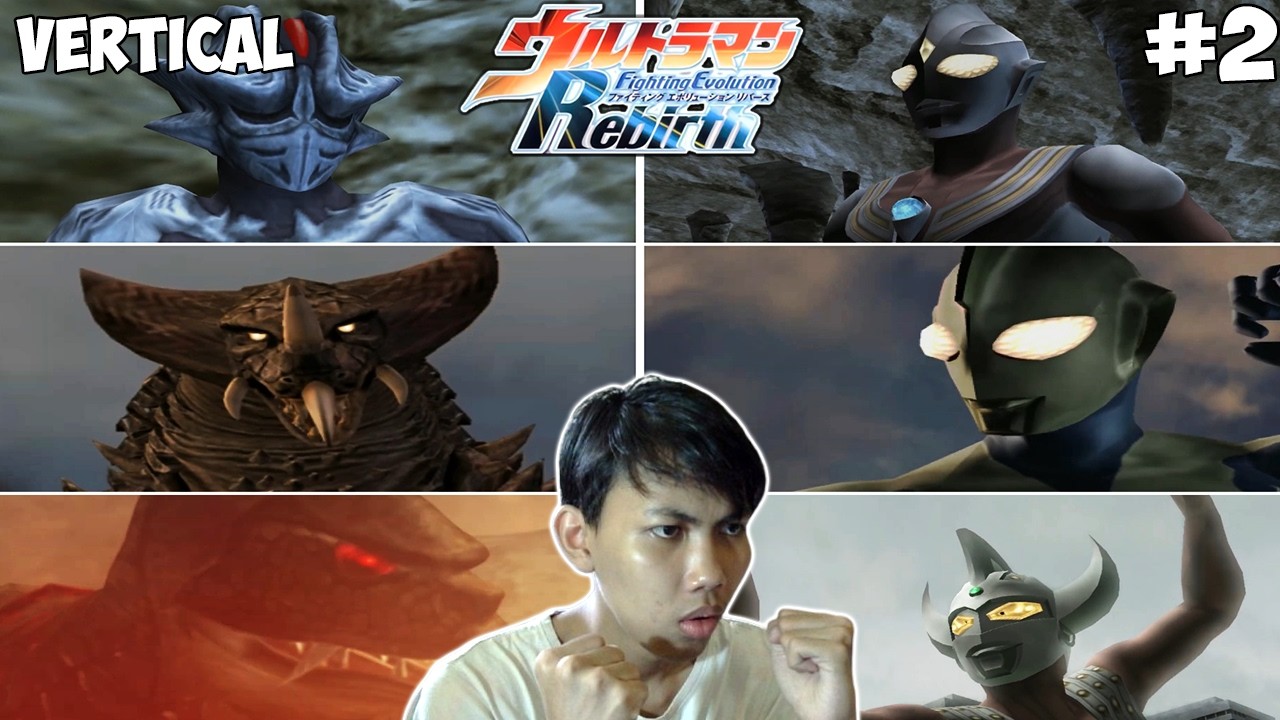 (VERTICAL) NAMATIN ULTRAMAN FIGHTING EVOLUTION REBIRTH PART 2 #shortlive #shorts #liveshorts #short