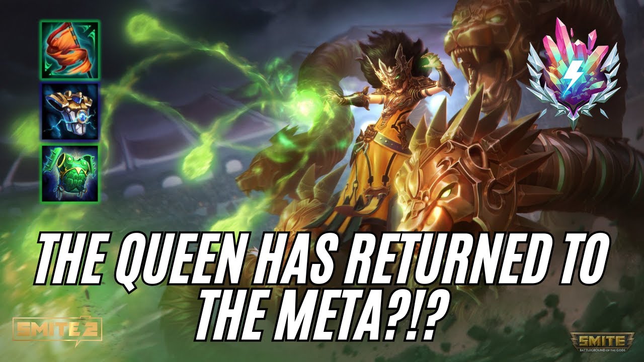 КОРОЛЕВА ВЕРНУЛАСЬ В МЕТУ?!? - Сцилла, саппорт, рейтинговый геймплей Smite 2.