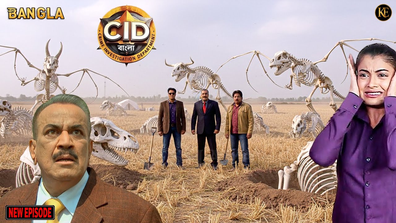 মাঠের নিচে লুকিয়ে ছিল ডাইনোসরের কঙ্কাল! CID হতবাক || CID Bangla || নতুন পর্ব ২০২৫