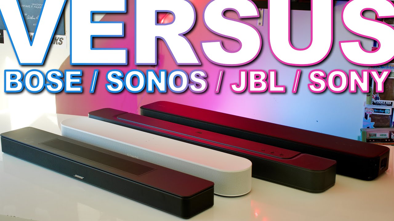 Mid Sized Soundbars Compared 2025 - Bose Smart Soundbar Vs Sonos Beam 2 Vs JBL Bar 300 Vs Sony S2000