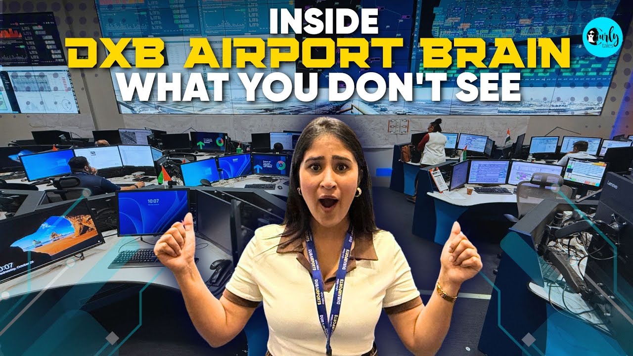 I Went Inside Dubai Airport's Control Room (AOCC) - Brain Of The Airport | Behind The Scenes