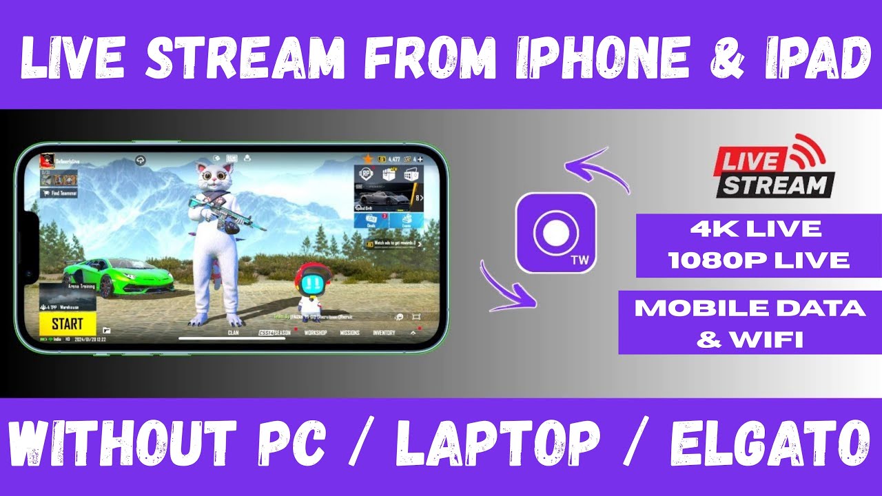 How to Live Stream from iPhone/iPad on YouTube | Stream Champ Full Tutorial 2026 | KUMIT LIVE