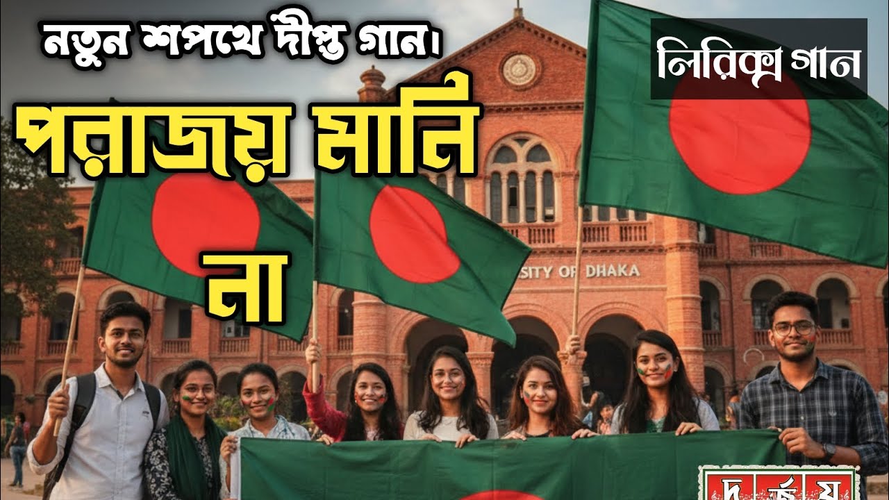 পরাজয় মানি না।| porajoy mani na. নতুন শপথে দীপ্ত গান। 