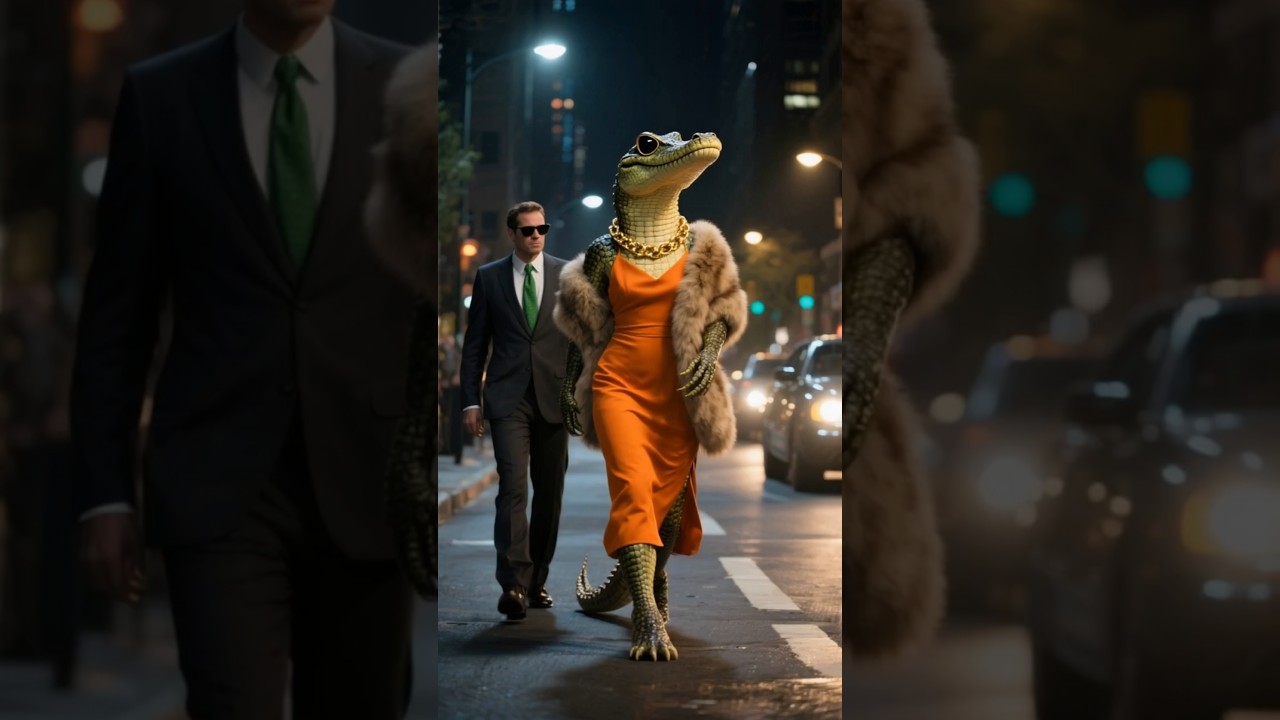 Crocodile funny shorts#CrocodileComedy #FunnyCrocodile #CrocodileShorts #CrocodileHumor #GatorFun#ai