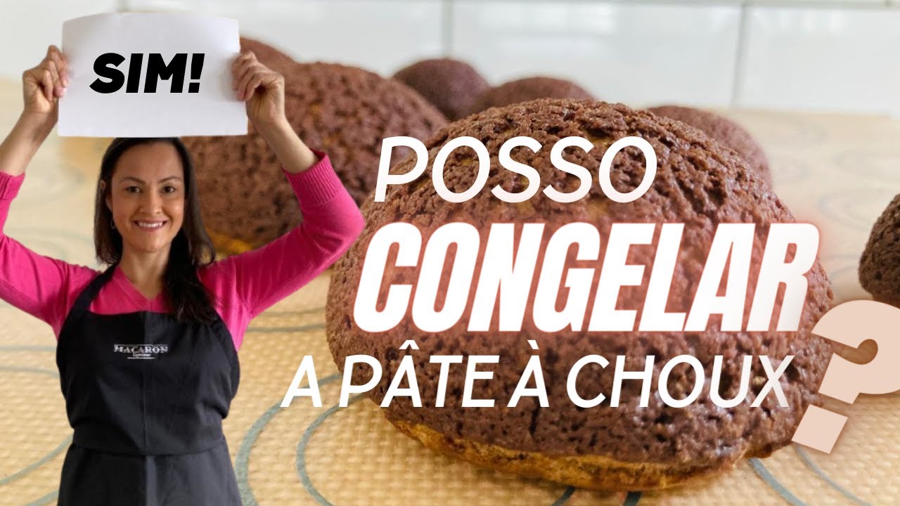 Live #120 -  Como congelar e descongelar a pâte à choux