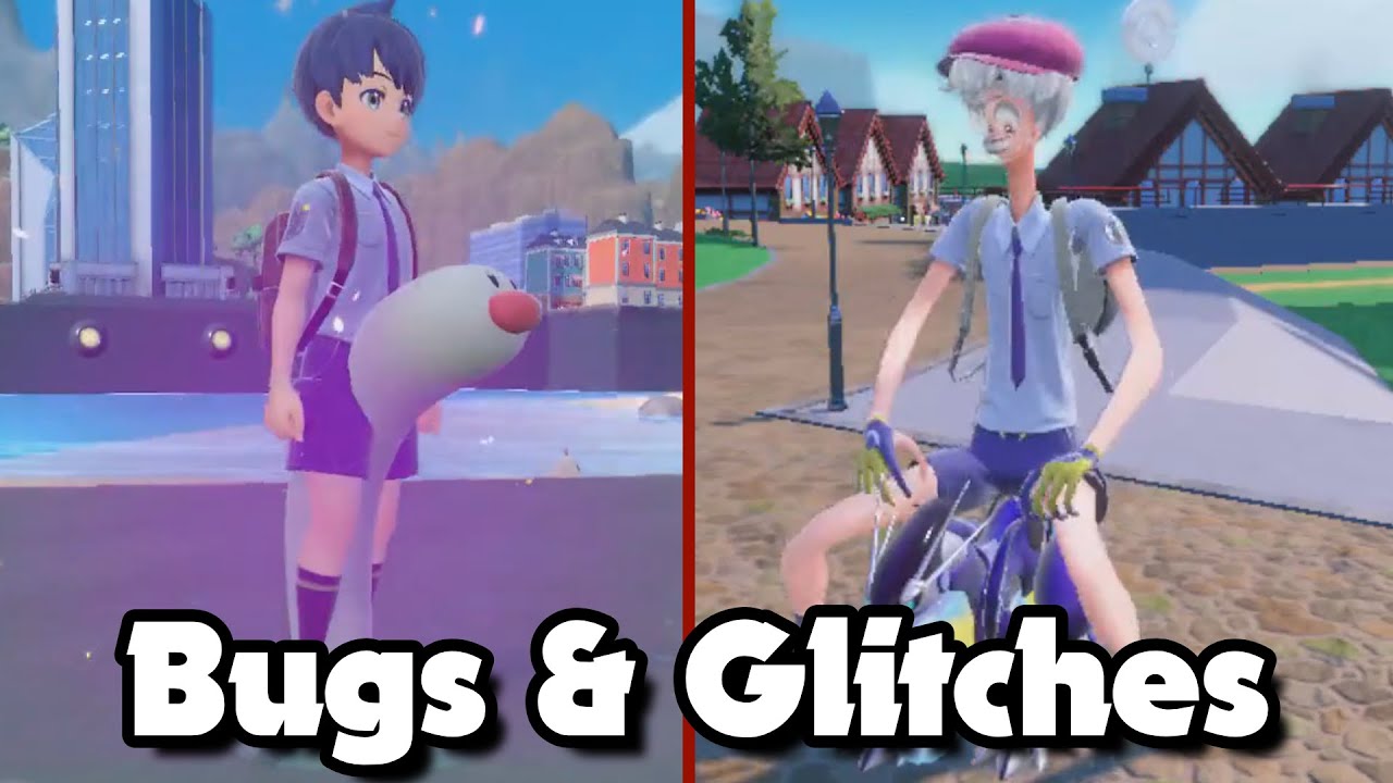 Funny Pok&eacute;mon Scarlet & Violet Bugs and Glitches Compilation