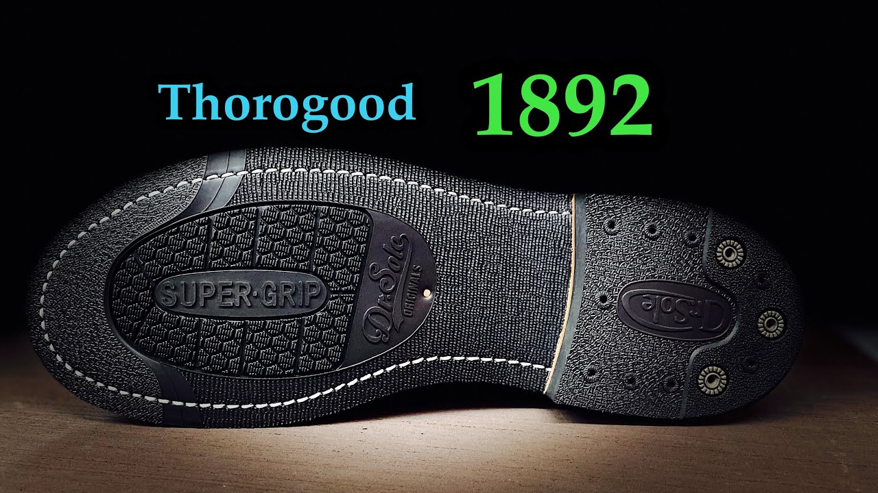 Thorogood boots (1892) Upgraded/Dr.Sole #cobbler #shoerepair